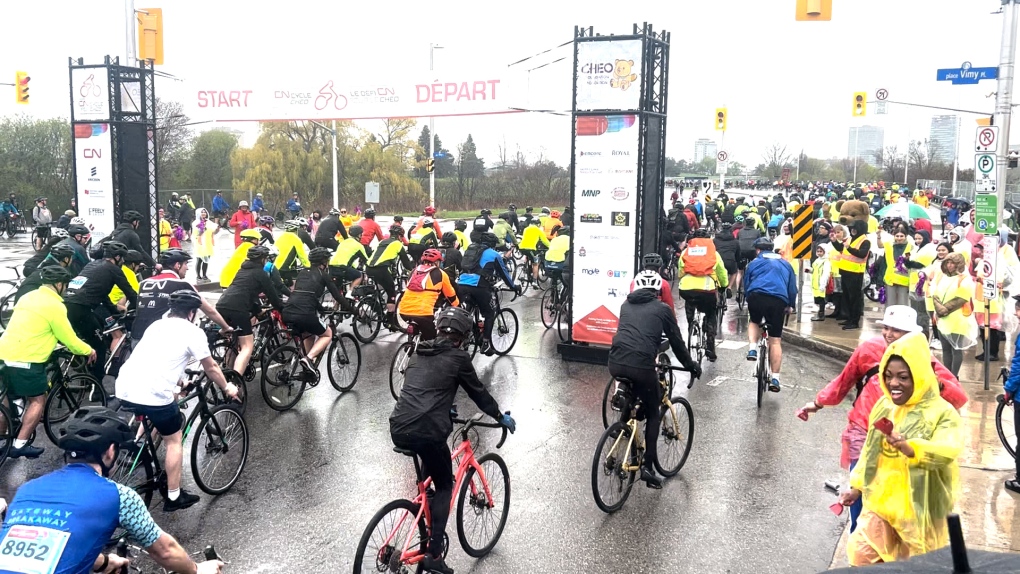 CN Cycle for CHEO breaks record Sunday [Video]