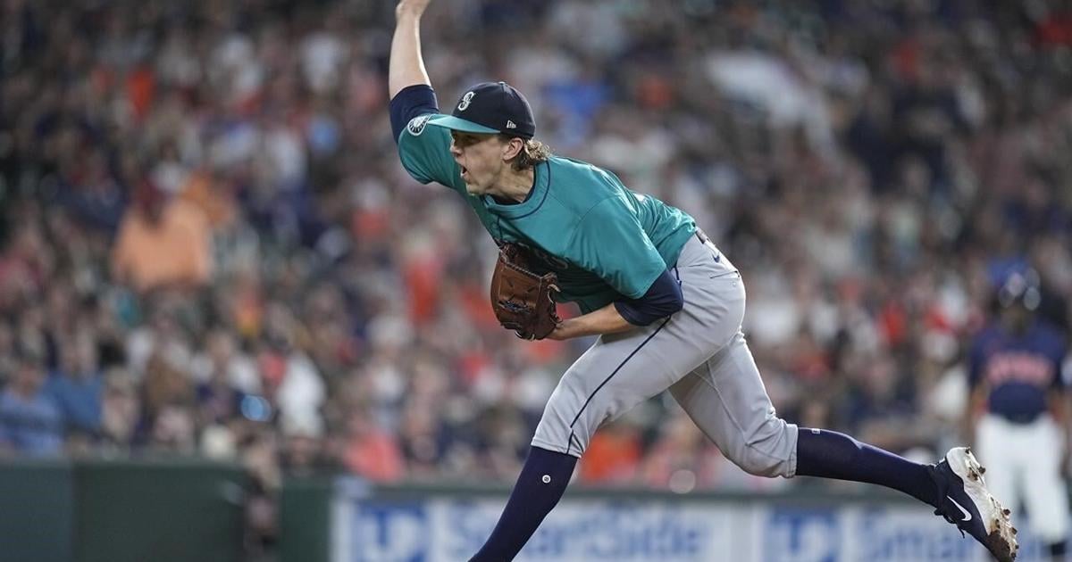 Logan Gilbert throws 8 dominant innings in Mariners’ 5-0 victory over Astros [Video]