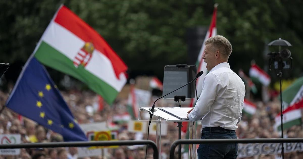 Orbn challenger in Hungary mobilizes thousands at a rare demonstration in a government stronghold [Video]