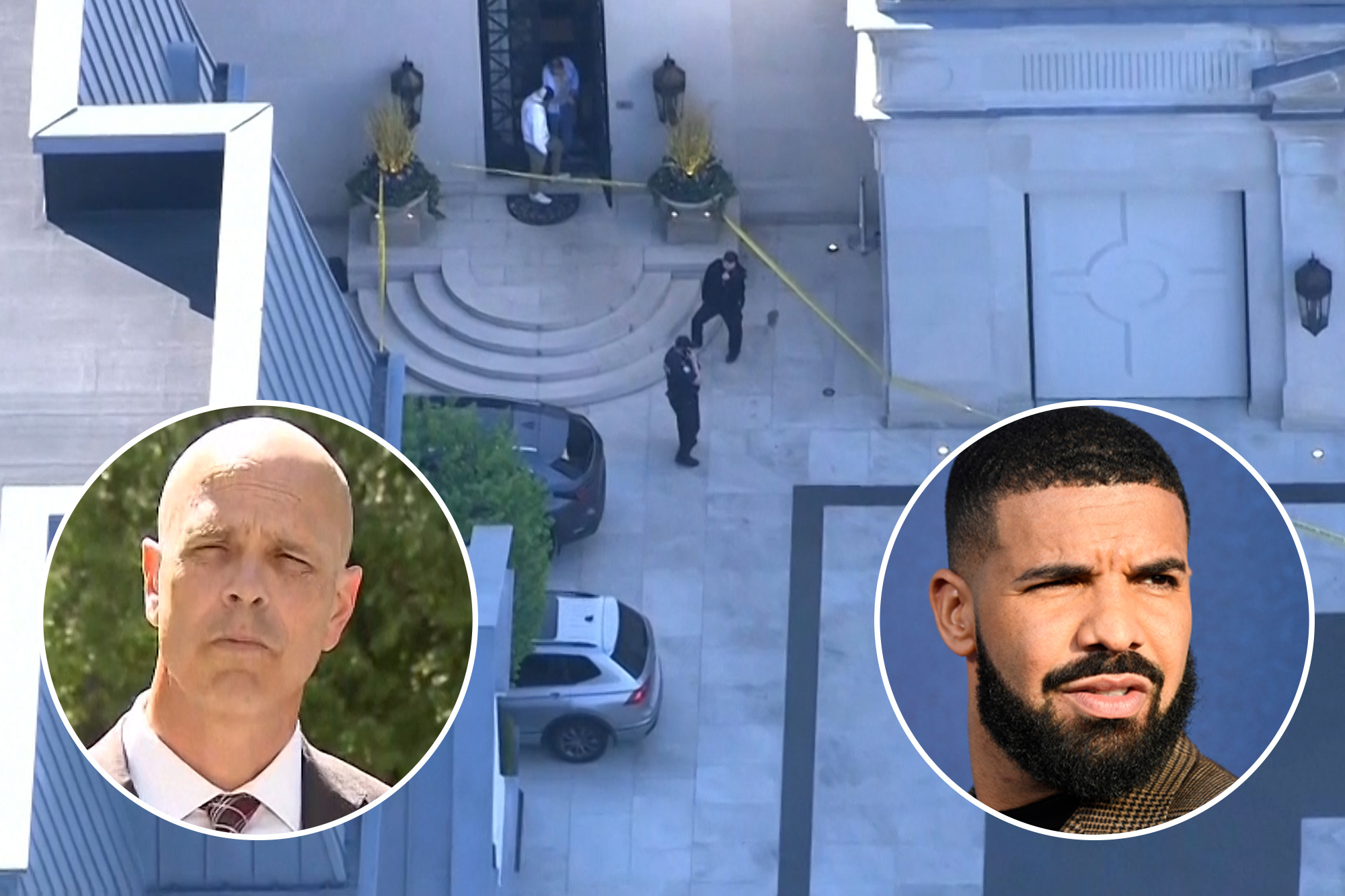 Police give press conference on shooting at Drakes house (Video)
