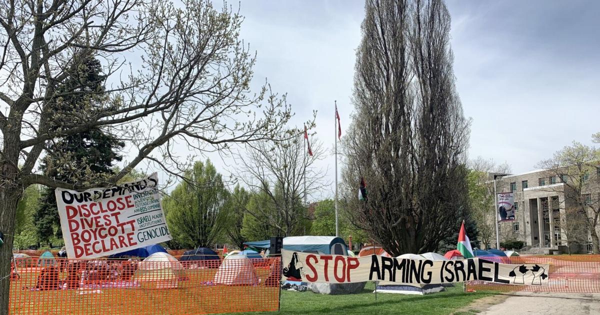 McMaster encampment in solidarity with Palestine growing [Video]