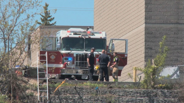 One male dead after being found trapped under steamroller in Whitby [Video]