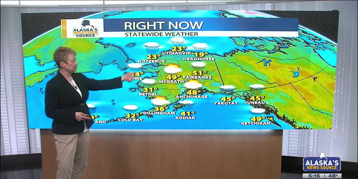 Cooler temps for a couple days [Video]