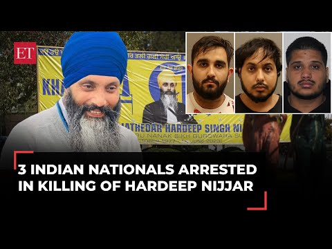 Canada police arrests 3 Indian nationals in Hardeep Nijjar killing case, were part of ‘hit squad’ [Video]