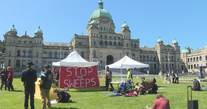CRAB Park encampment residents take concerns to Victoria – BC [Video]