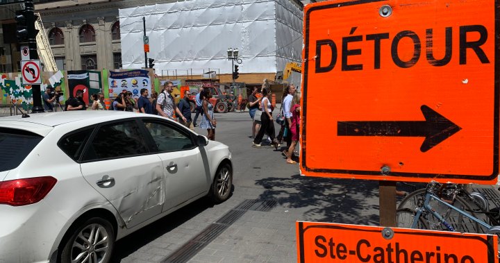 Montreal summer roadwork blitz begins, 44 major road projects planned – Montreal [Video]