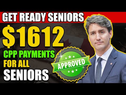 GET READY SENIORS ALL CANADIAN SENIORS WILL RECEIVE $1612 MORE IN CPP PAYMENTS [Video]