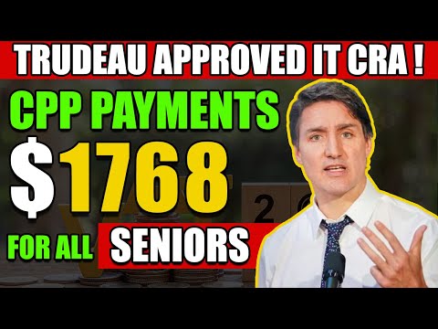 CRA APPROVED IT For Canadian Seniors will get $1,768 more in CPP payments! [Video]