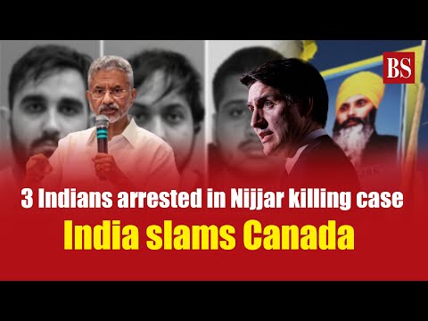 3 Indians arrested in Nijjar case; India slams Canada as diplomatic tensions rise [Video]