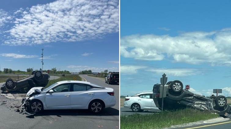 Crash closes Highway 401 ramps at Queens Line in Chatham-Kent [Video]