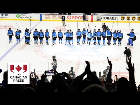 Toronto blanks Minnesota en route to 4-0 win in PWHL playoff opener [Video]