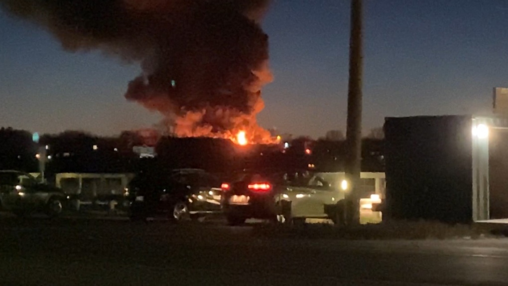 N.B. news: Major fire at Eddy