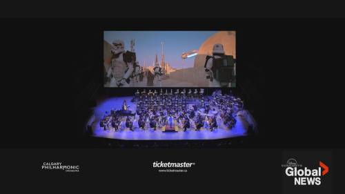 Calgary Philharmonic performing to Star Wars: A New Hope [Video]