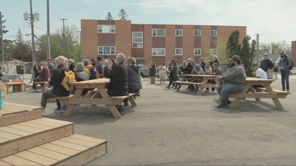 Empty Elmwood lot transformed into community gathering space [Video]