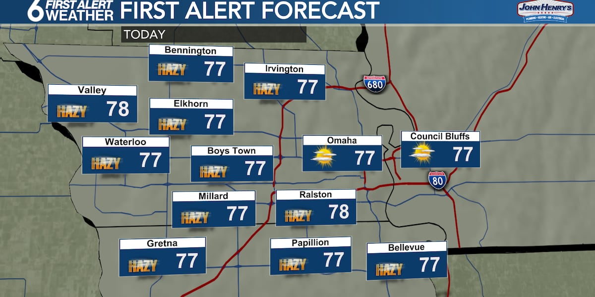 Rustys First Alert Forecast – More great weather today, rain chances return Wednesday [Video]