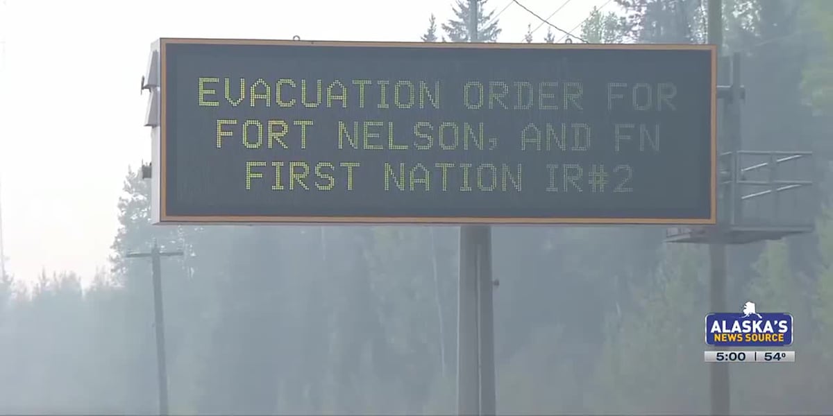 Western Canada wildfire forces section of Alaska Highway to close [Video]