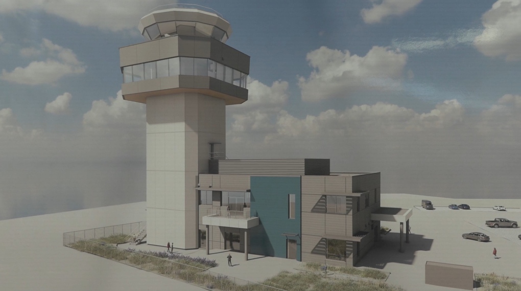 LEED-certified control tower being constructed at YYJ [Video]