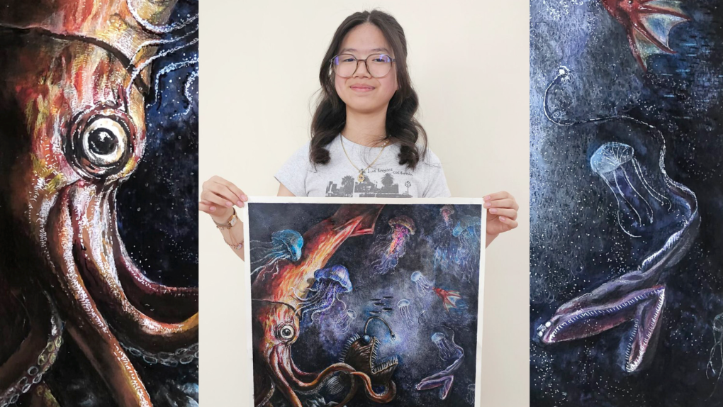 Calgary student wins international art competition [Video]