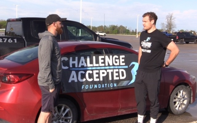 Listowel native Cole Brubacher to push car 21 kilometers for charity [Video]
