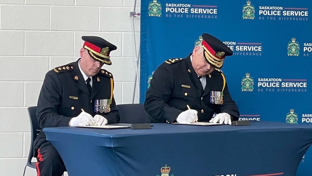 New Saskatoon police chief sworn in [Video]