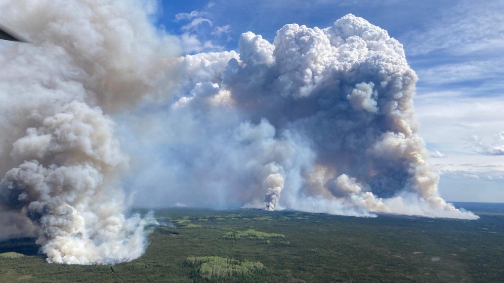 Fort Nelson, B.C., wildfire expands away from town [Video]