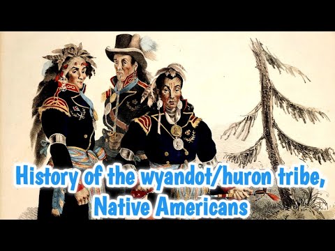History of the wyandot/huron tribe, Native Americans [Video]