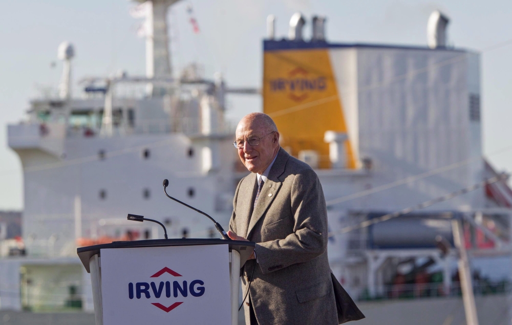 Arthur Irving, who grew his familys New Brunswick-based oil business, dies at 93 [Video]