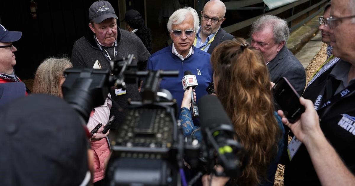 Bob Baffert is again the center of attention at the Preakness, even without the Derby winner [Video]