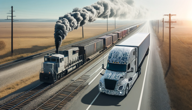 Electric Trucks Are Already Lower Carbon Than Rail In Much Of North America [Video]