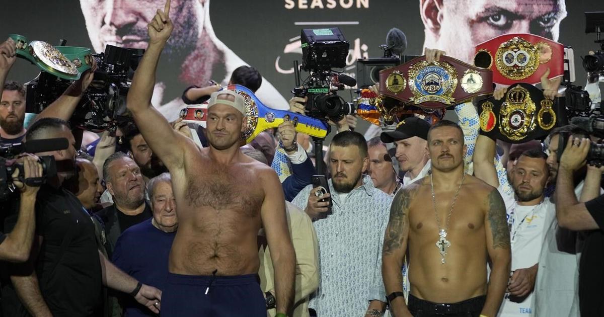 Tyson Fury meets Oleksandr Usyk for the undisputed heavyweight title in Saudi Arabia [Video]