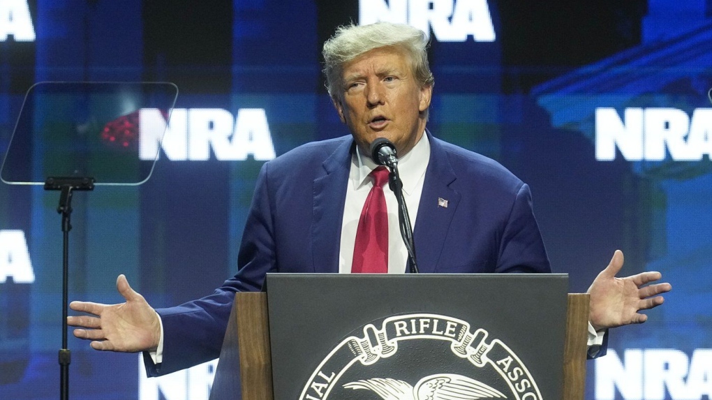 Trump news: Former president endorsed by NRA [Video]