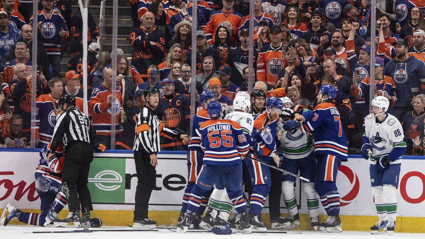 Oilers beat Canucks 5-1 to force deciding Game 7 in second-round series  Boston 25 News [Video]