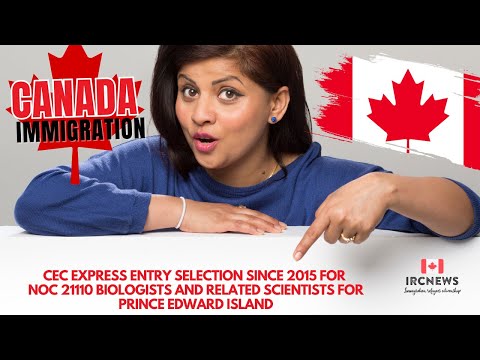 Canada Immigration CEC Express Entry  for NOC 21110 Biologists and related scientists for PEI [Video]
