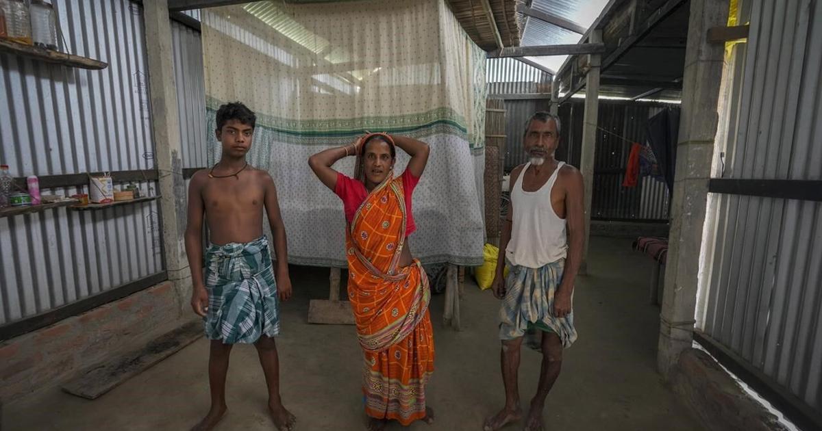 Resigned to a fate of constant displacement, India’s river islanders return home in between floods [Video]