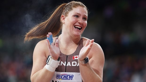 Canadian shot putter Sarah Mitton finishes 2nd at Stockholm Diamond League [Video]