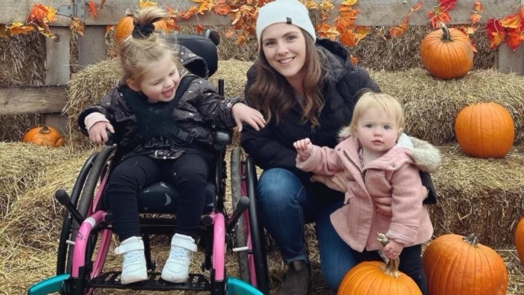Fundraising for 4-year-old Calgary girl with rare neurological disorder [Video]