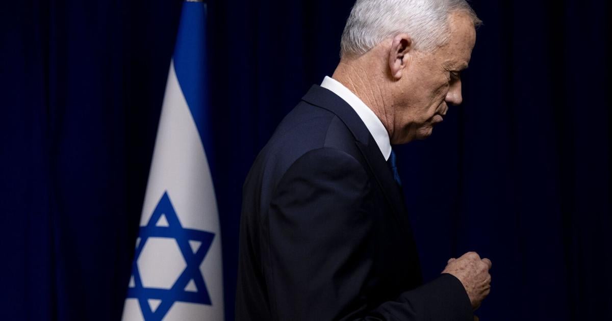 Centrist Benny Gantz is quitting Israel’s war Cabinet, citing frustrations with Benjamin Netanyahu [Video]