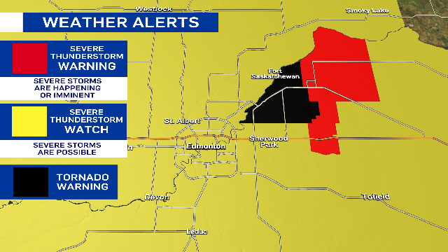 Severe thunderstorm watch issued for Alberta on Friday [Video]