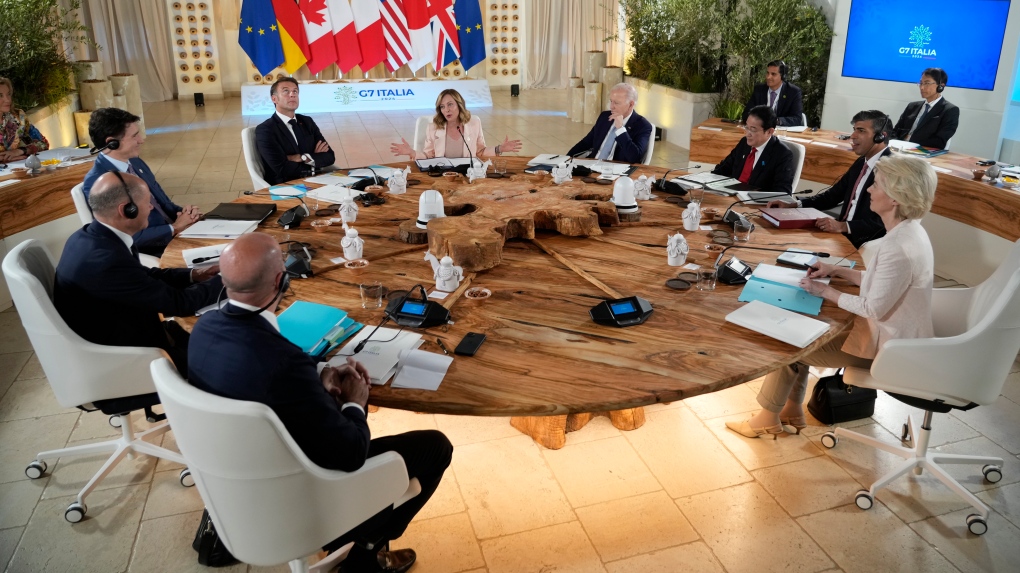 G7 leaders agree to lend Ukraine billions backed by Russia