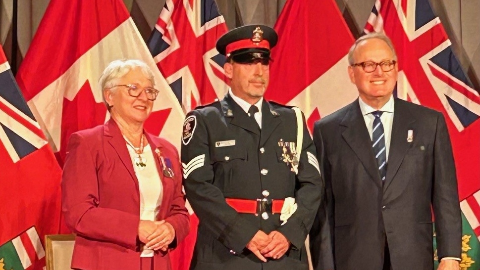 Sgt. Matt Capel-Cure gets Ontario Medal for Police Bravery [Video]