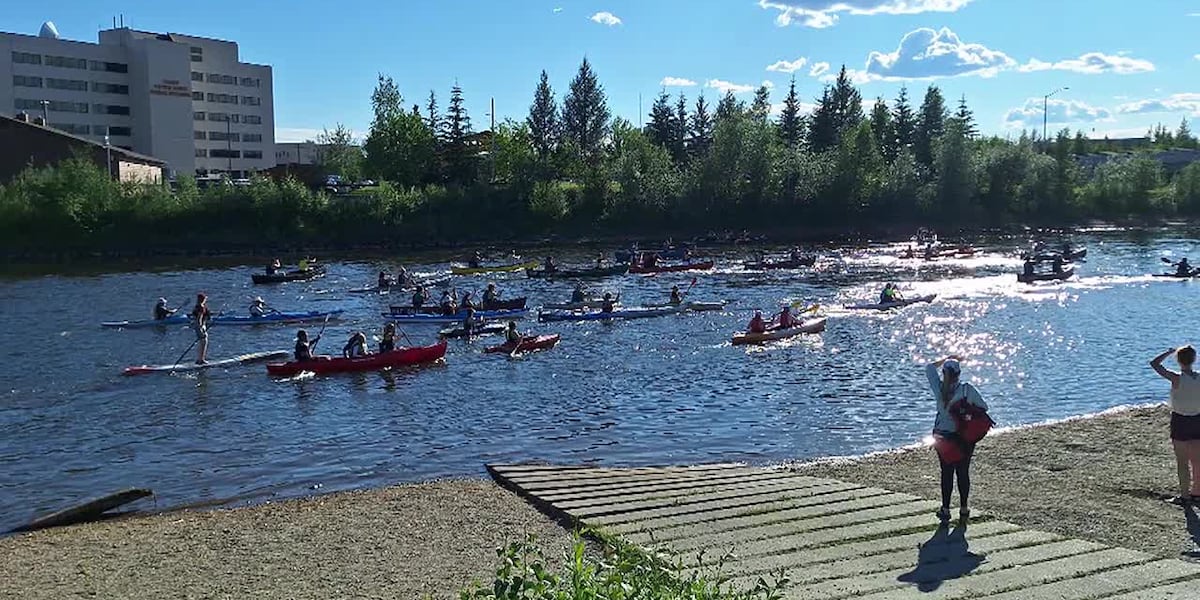 River Report: Paddle Race Series starts up with record participation [Video]
