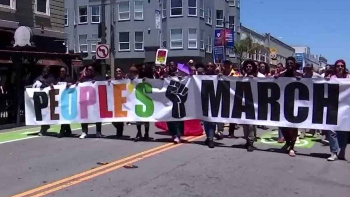 Peoples March takes place in San Francisco  NBC 7 San Diego [Video]