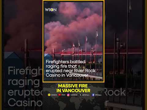 Firefighters battle blazing fire that engulfed old rail bridge in Vancouver | WION Shorts [Video]