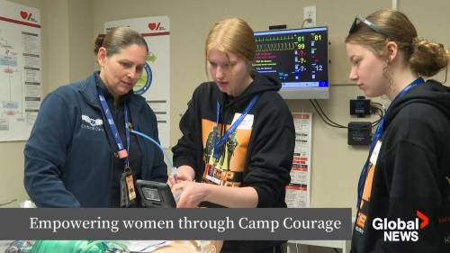 Camp Courage inspires next generation of female first responders [Video]