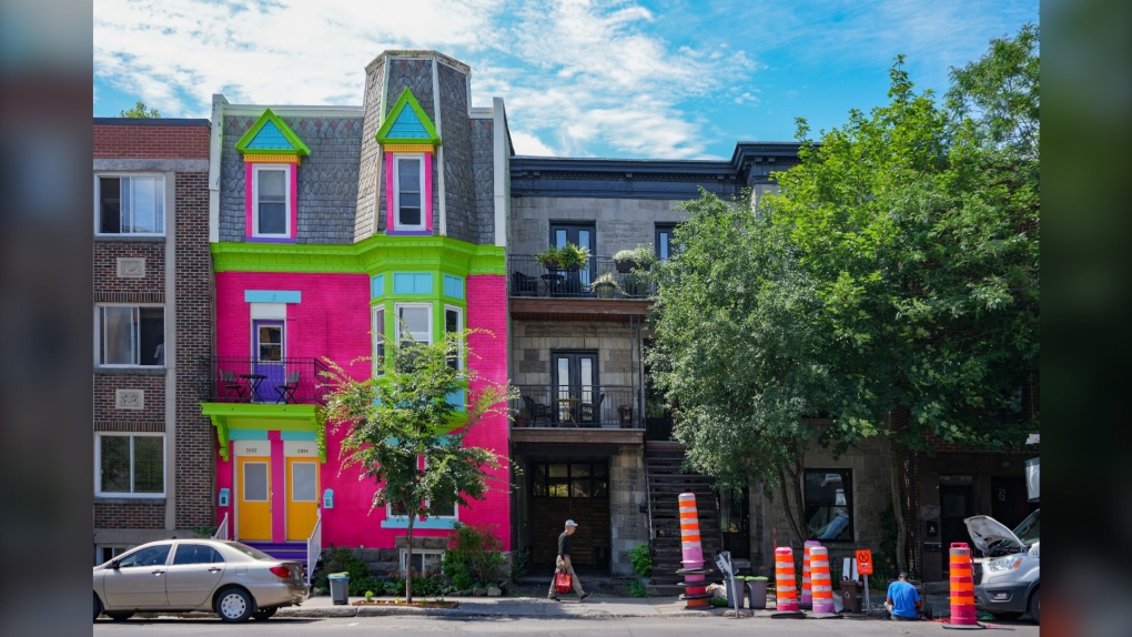 City of Montreal says painting a house as an ad for Koodo is against the rules [Video]