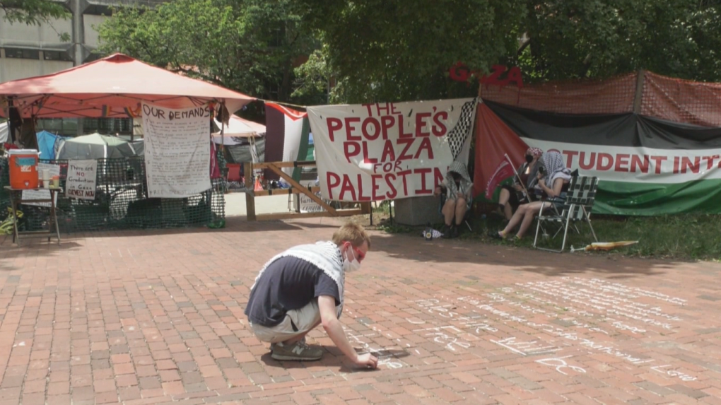 Protesters announce plan to leave University of Guelph encampment [Video]