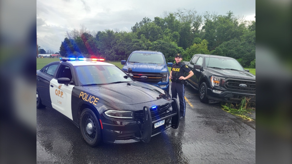 OPP recover two stolen vehicles on Hwy. 401 in eastern Ontario, 4 teens facing charges [Video]