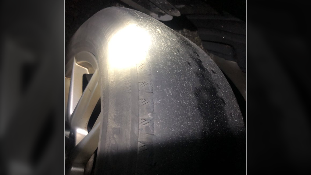 OPP says eastern Ontario driver facing charges after driving with bald tire on Hwy. 416 [Video]