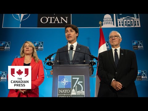 Trudeau says Canada to meet NATO defence spending target by 2032 [Video]