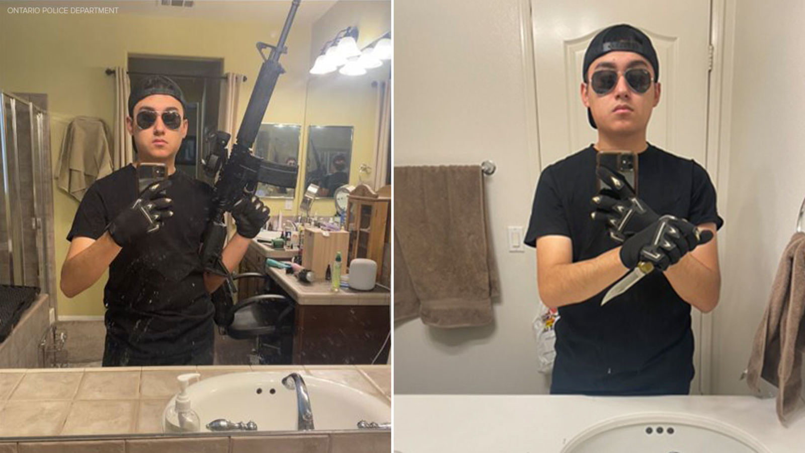 New photos show Ontario school shooting plot suspect taking selfies with gun and knife [Video]